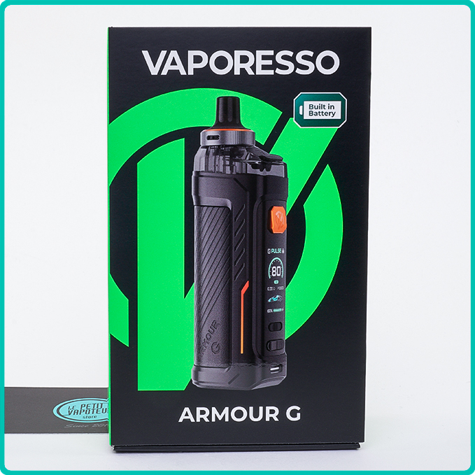 Packaging du Pod Armour G Vaporesso